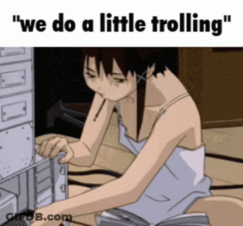 Girl Sitting On Floor Working On Computer GIF