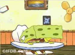 Girl Sitting With Green Drink And Cherry GIF