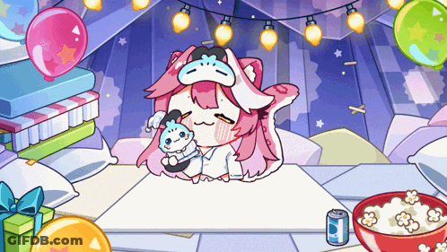 Girl Sleeping In Bed GIF