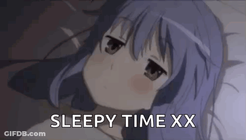 Girl Sleeping In Bed Sleepy Time Xx GIF