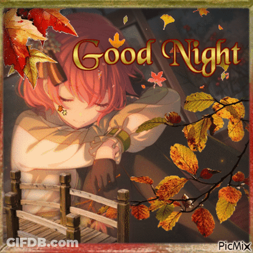 Girl Sleeping Saying Good Night GIF