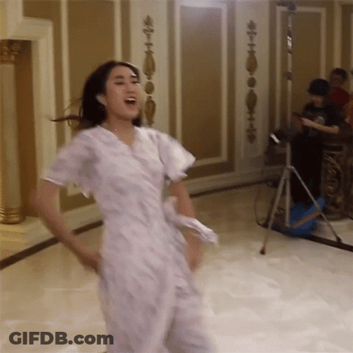 Girl Slip Fall Down Meme GIF