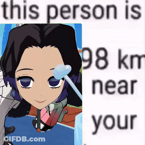 Girl Straw This Person 98 Km Near Your GIF