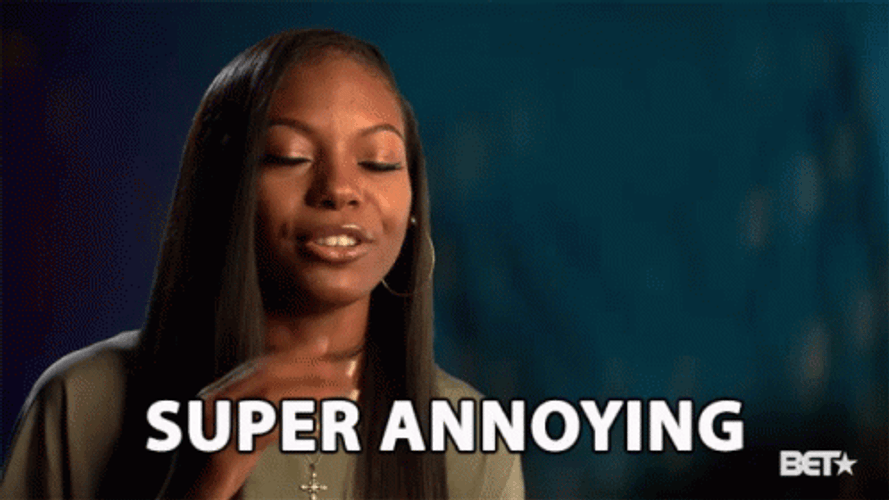 Girl Super Annoying GIF