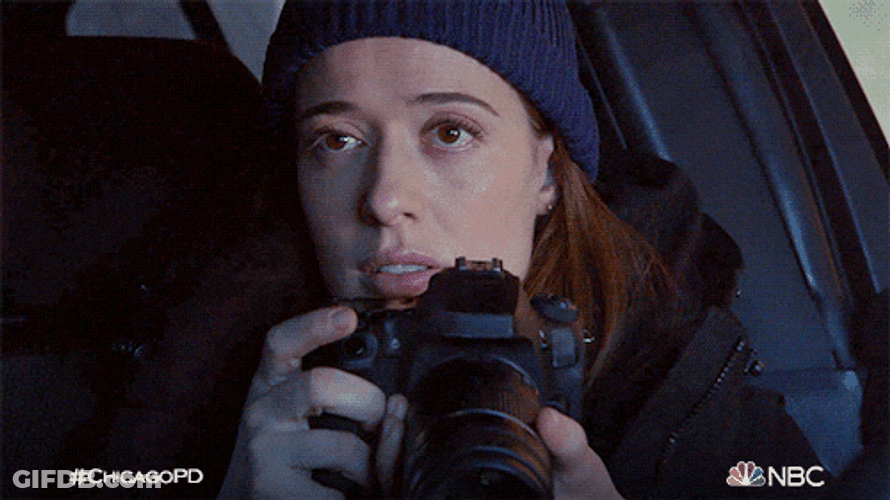 Girl Take Shoot On Camera GIF