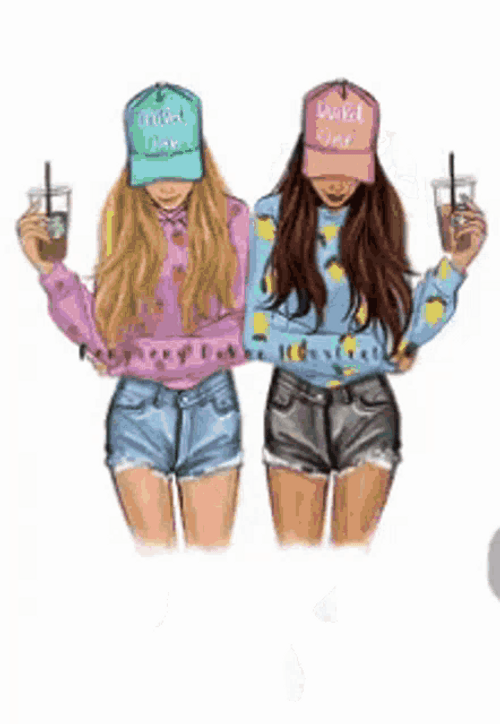Girl Time Best Friend GIF