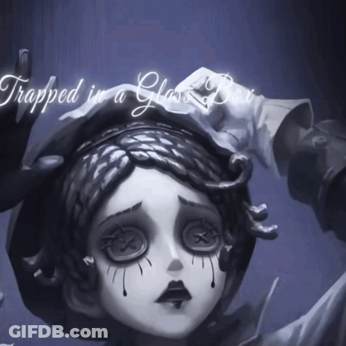 Girl Trapped In A Glass Box GIF