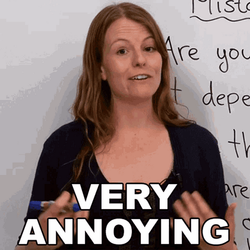 Girl Very Annoying GIF