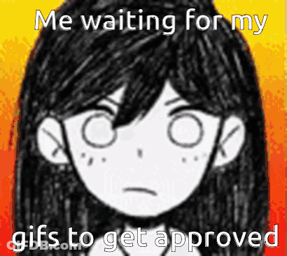 Girl Waiting For GIF Approval GIF