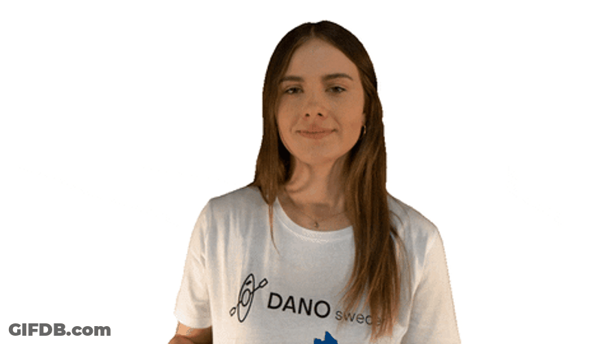 Girl Waving Raise Hand GIF