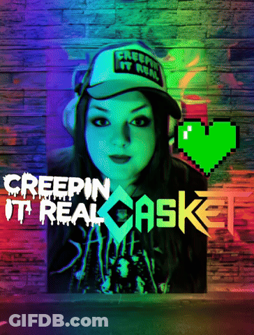 Girl Wearing Headphones And Creepin It Real Hat GIF