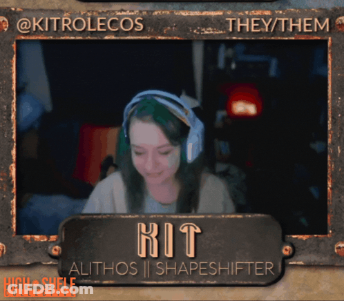 Girl Wearing Headphones And Kit GIF