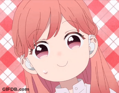 Girl Wearing Headphones Smiling GIF