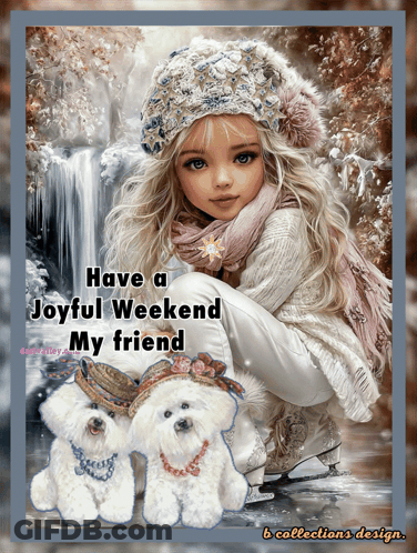 Girl Wearing Red Scarf GIF