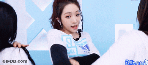 Girl Wearing Shirt Saying Girl GIF