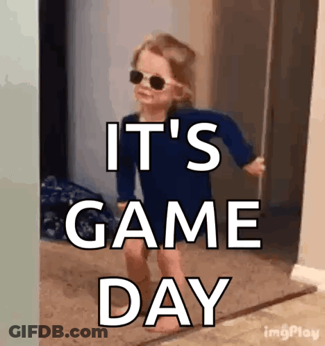 Girl Wearing Sunglasses Saying Game Day GIF