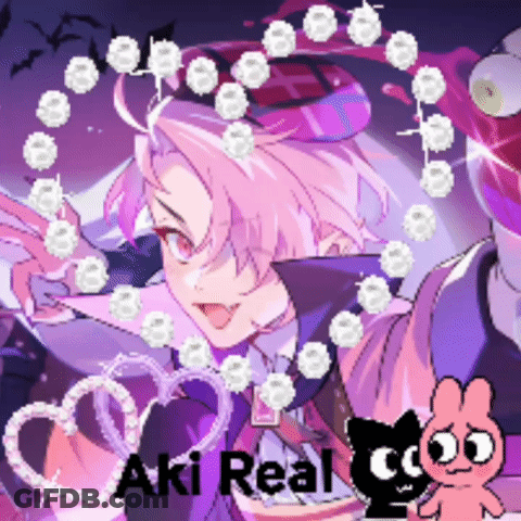 Girl With Aki Real GIF