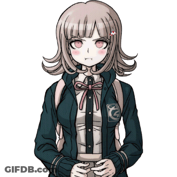 Girl With Backpack And G Jacket GIF