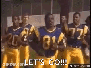 Girl With Banner Saying Ru Next GIF