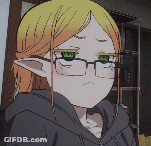 Girl With Blonde Hair And Green Eyes In Hoodie GIF