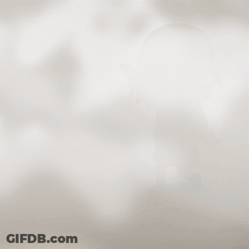 Girl With Blonde Hair In Blue Jacket And Shorts GIF