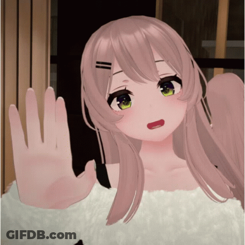 Girl With Blood On Face Saying Join Now GIF