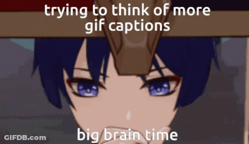 Girl With Blue Eyes Big Brain Time GIF