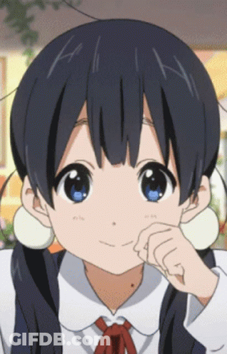 Girl With Blue Eyes GIF
