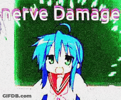 Girl With Blue Hair And Green Eyes GIF