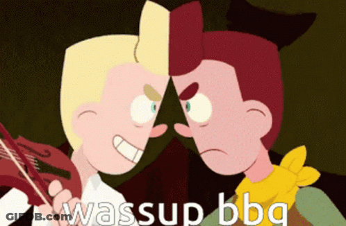 Girl With Bow In Hair Saying Good Morning GIF