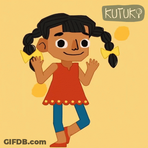 Girl With Braids And Kutuk GIF
