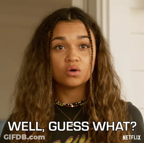 Girl With Braids Saying Well Guess What GIF
