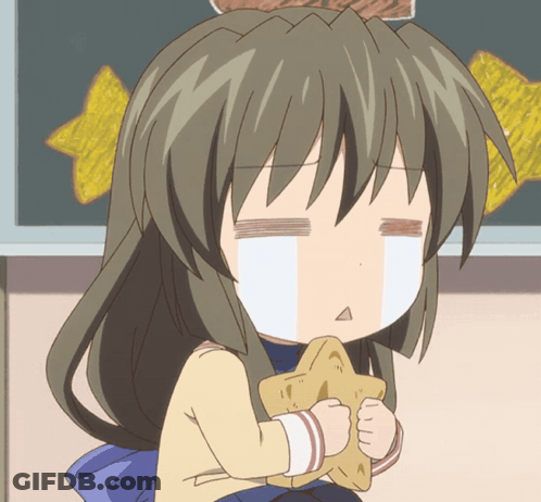 Girl With Brown Hair Holding Star Making Funny Face GIF