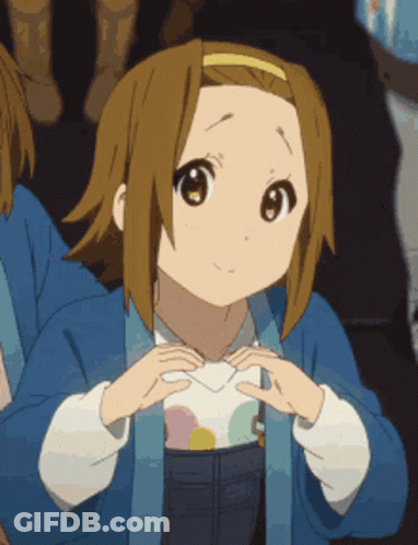 Girl With Brown Hair In Blue Jacket And Overalls GIF