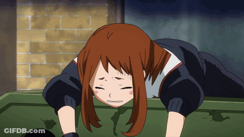 Girl With Brown Hair Lying On Stomach GIF