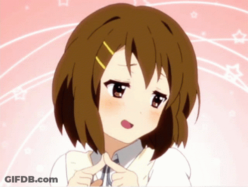 Girl With Brown Hair Making Funny Face With Crossed Fingers GIF