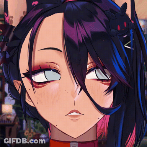 Girl With Bunny Ear Clip GIF