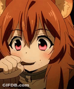 Girl With Cat Ear And Pink Eyes GIF