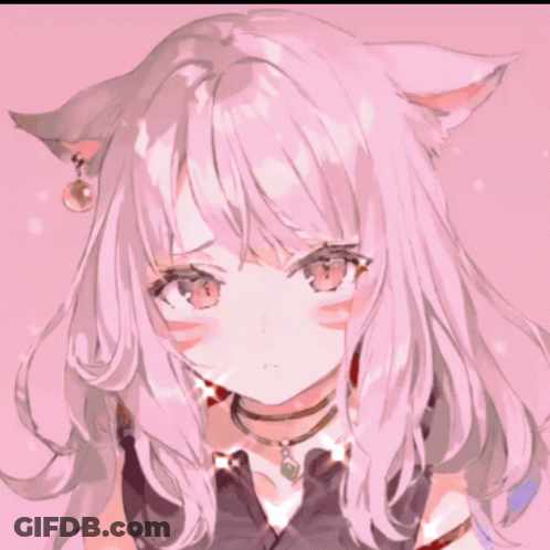 Girl With Cat Ears GIF