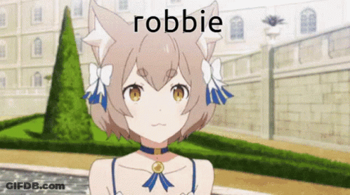 Girl With Cat Ears Robbie GIF