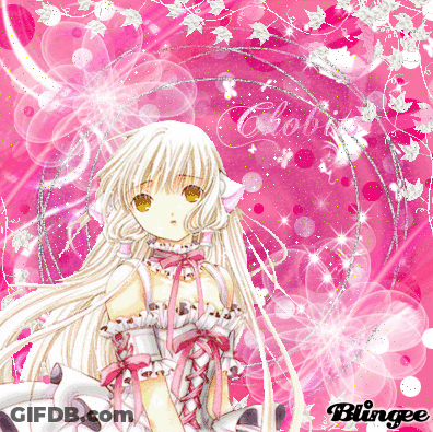 Girl With Chobi Text GIF