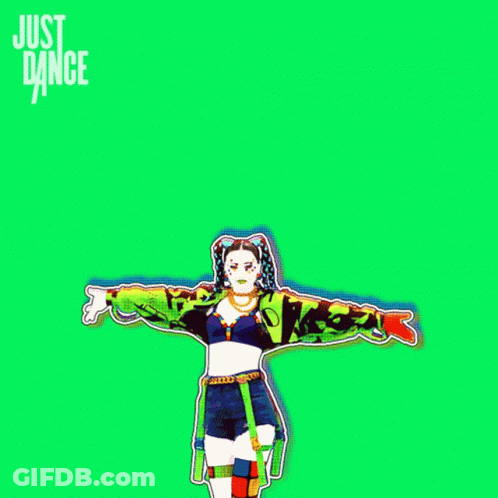 Girl With Crown Just Dance GIF
