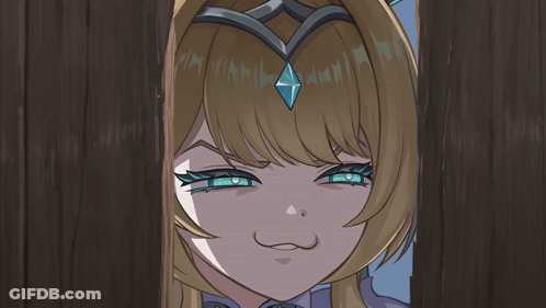 Girl With Diamond In Hair Making Funny Face GIF