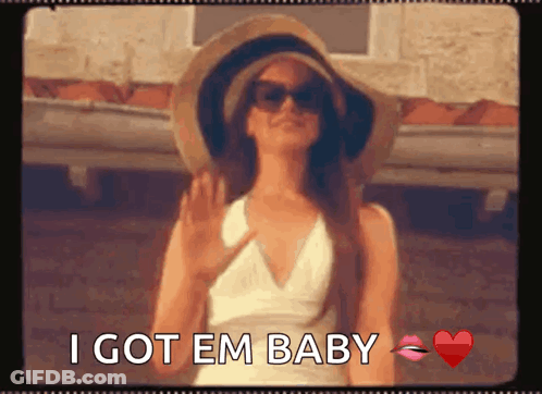 Girl With Dog Ear And Bones In Hair GIF