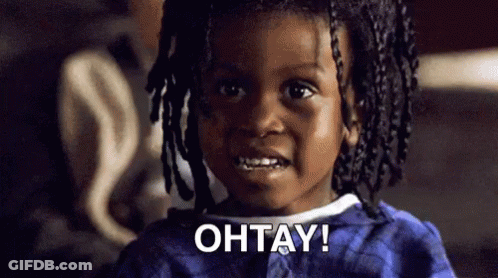Girl With Dreadlocks Making Funny Face GIF