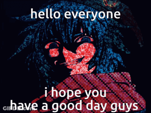 Girl With Dreadlocks Saying Hello Everyone I Hope You Have A Good Day Guys GIF