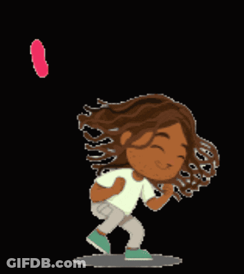 Girl With Dreadlocks TGIF GIF