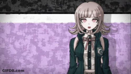 Girl With E Badge On Jacket GIF