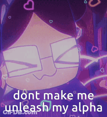 Girl With Eye Bandage Saying Don't Make Me Unleash My Alpha GIF