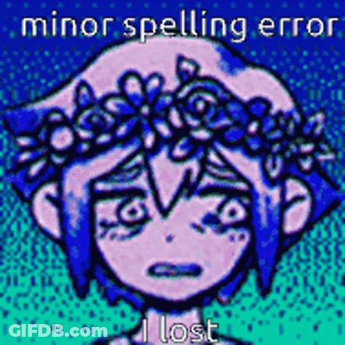 Girl With Flower Crown And Minor Spelling Error I Lost Pixel Art GIF